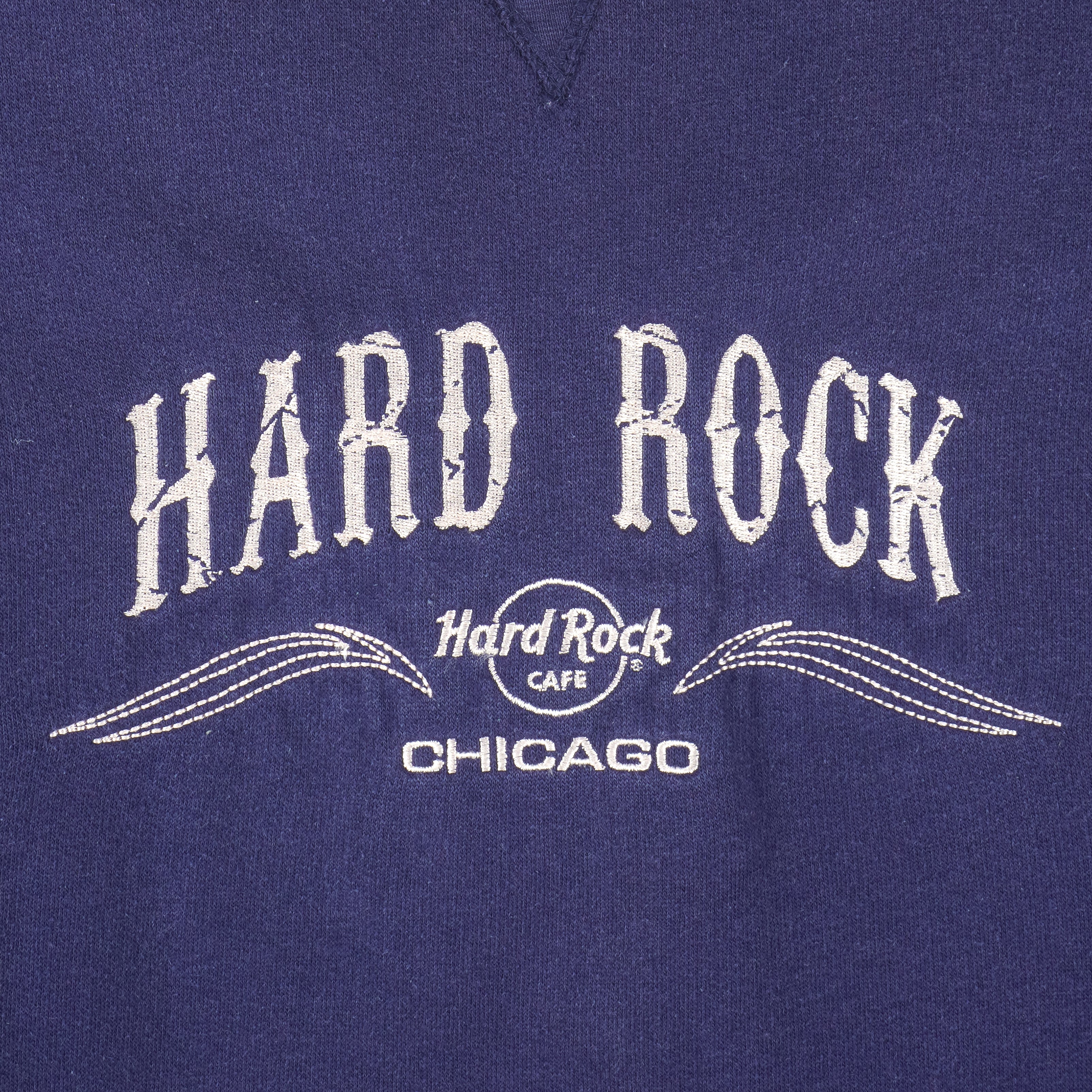 Vintage - Hard Rock Cafe, Chicago Crew Neck Sweatshirt 1990s XX-Large Vintage Retro 