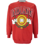 Vintage (Jostens) - Indiana University Crew Neck Sweatshirt 1990s Large