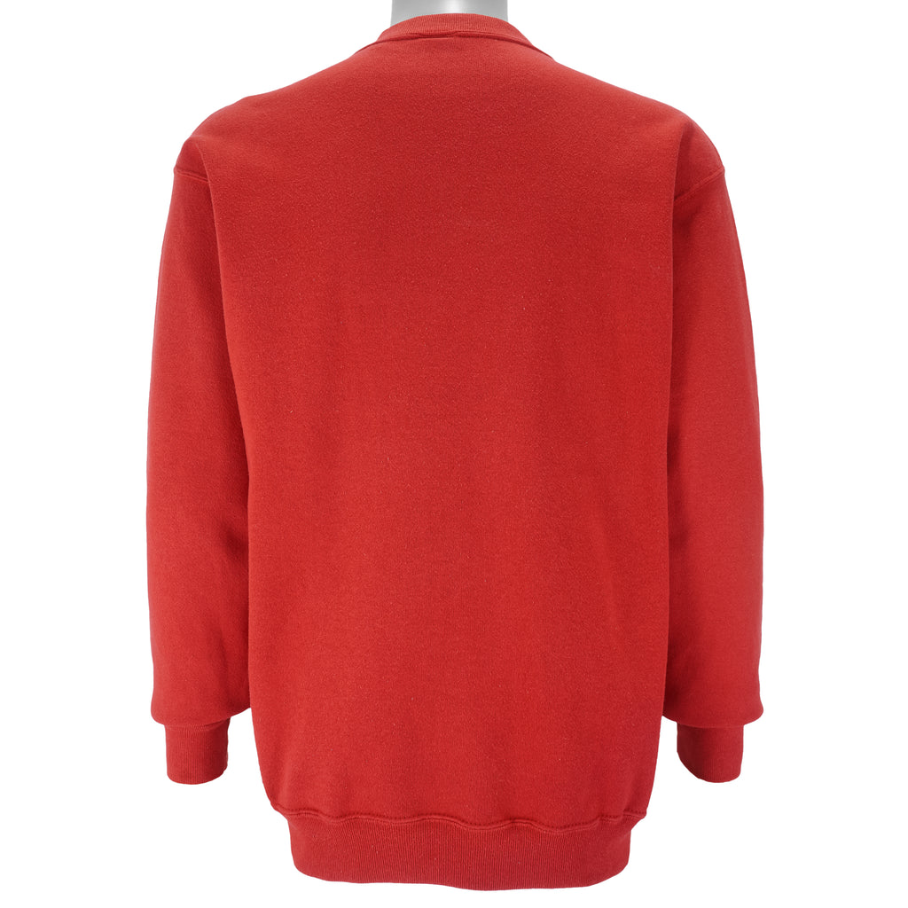 Vintage (Jostens) - Indiana University Crew Neck Sweatshirt 1990s Large Vintage Retro College