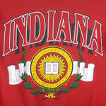 Vintage (Jostens) - Indiana University Crew Neck Sweatshirt 1990s Large Vintage Retro College