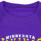 NFL - Minnesota Vikings Embroidered Sweatshirt 1990s Large Vintage Retro Football