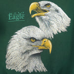 Vintage (Santee) - Bald Eagles Animal Print Sweatshirt 1990s Large Vintage Retro