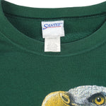 Vintage (Santee) - Bald Eagles Animal Print Sweatshirt 1990s Large Vintage Retro