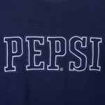 Vintage - Pepsi Embroidered Crew Neck Sweatshirt 1990s XX-Large Vintage Retro