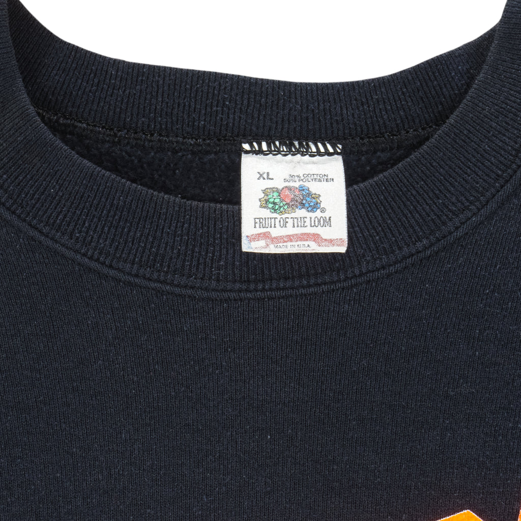 Vintage - Turkey Trot Fitness Center Crew Neck Sweatshirt 1990 X-Large Vintage Retro