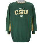 NCAA (VF Image Wear) - Rams CSU Crew Neck Sweatshirt 1990s Large Vintage Retro College