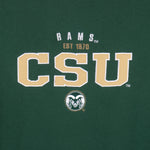 NCAA (VF Image Wear) - Rams CSU Crew Neck Sweatshirt 1990s Large Vintage Retro College