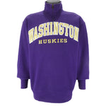 NCAA (Jansport) - Washington Huskies Embroidered Sweatshirt 1990s Large