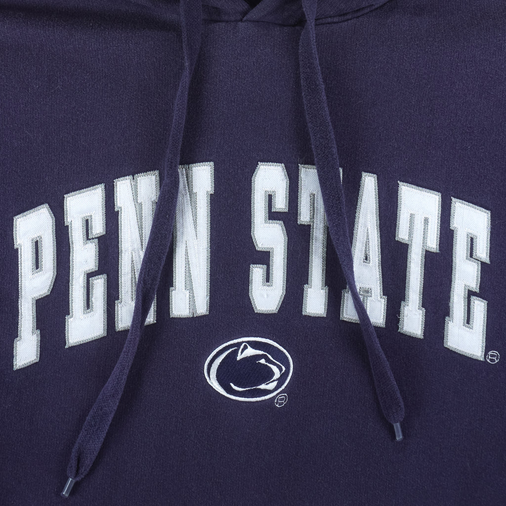 NCAA (OVB) - Penn State Nittany Lions Hooded Sweatshirt 1990s X-Large Vintage Retro College