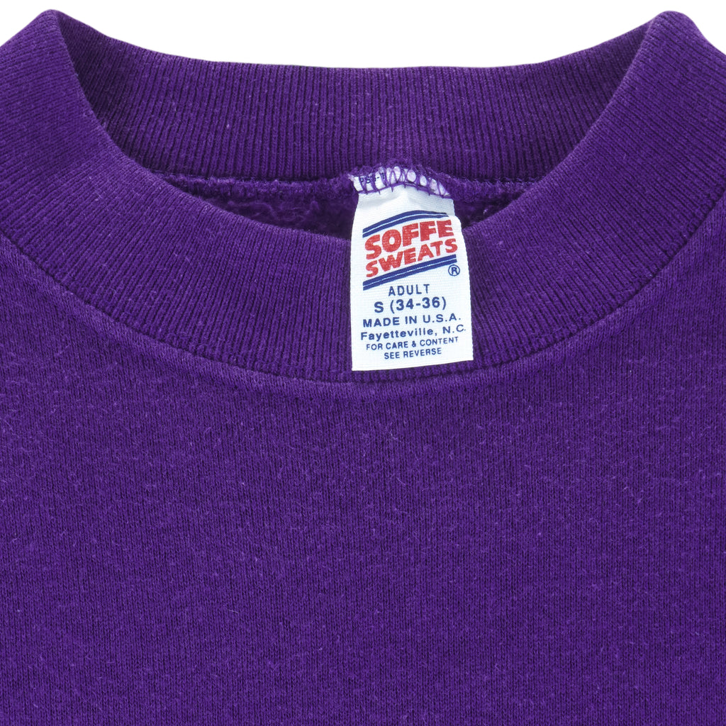 Vintage (Soffe Sweats) - Wisconsin Crew Neck Sweatshirt 1990s Small Vintage Retro