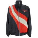NASCAR (Ashley) - Dale Earnhardt Intimidator Embroidered Jacket 1990s Large Vintage Retro