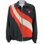 NASCAR (Ashley) - Dale Earnhardt Intimidator Embroidered Jacket 1990s Large Vintage Retro