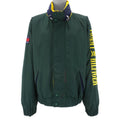 Tommy Hilfiger - Zip-Up Embroidered Jacket 1990s X-Large Vintage Retro