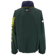 Tommy Hilfiger - Zip-Up Embroidered Jacket 1990s X-Large Vintage Retro