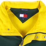 Tommy Hilfiger - Zip-Up Embroidered Jacket 1990s X-Large Vintage Retro