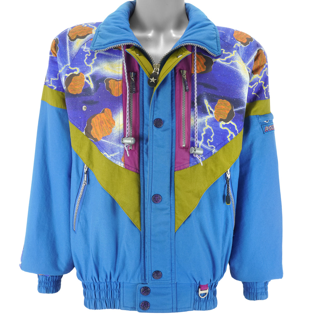 Vintage - Rossignol Zip-Up Jacket 1990s X-Large Vintage Retro