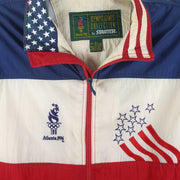 Starter - Atlanta Olympics, Team USA Embroidered Windbreaker 1996 Large Vintage Retro