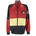 NFL (Pro Player) - San Francisco 49ers Zip-Up Windbreaker 1990s Large Vintage Retro Football