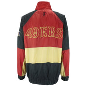NFL (Pro Player) - San Francisco 49ers Zip-Up Windbreaker 1990s Large Vintage Retro Football