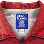 NFL (Pro Player) - San Francisco 49ers Zip-Up Windbreaker 1990s Large Vintage Retro Football