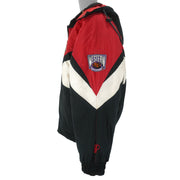 NHL (Pro Player) - Chicago Blackhawks Hooded Jacket 1990s Large Vintage Retro Hockey