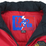 NHL (Pro Player) - Chicago Blackhawks Hooded Jacket 1990s Large Vintage Retro Hockey