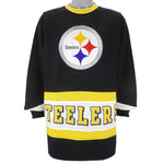 NFL (Pro Player) - Pittsburgh Steelers Embroidered Sweatshirt 1999 X-Large Vintage Retro Football