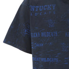 NCAA (Salem) - Kentucky Wildcats All Over Print T-Shirt 1990s Large Vintage Retro College