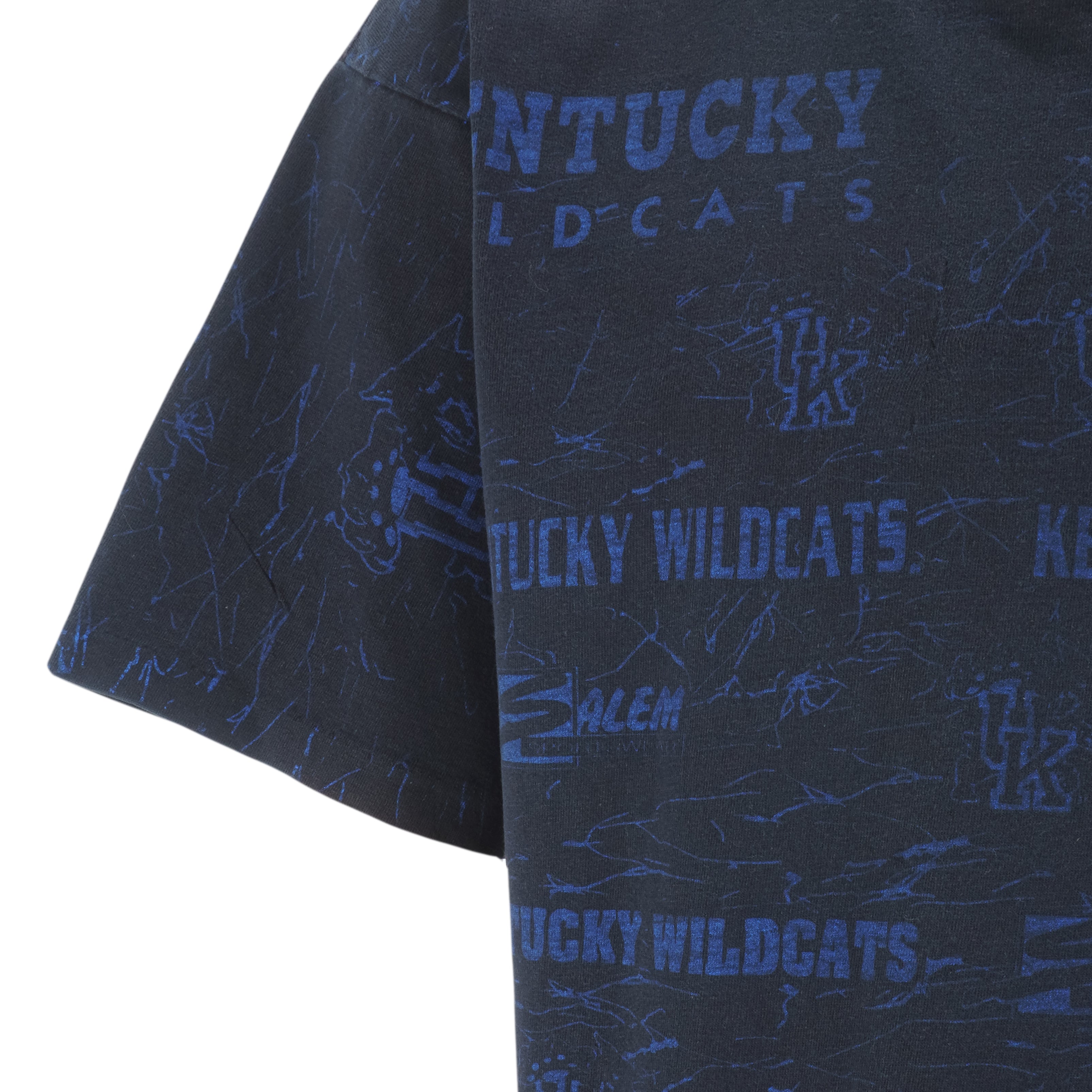 NCAA (Salem) - Kentucky Wildcats All Over Print T-Shirt 1990s Large Vintage Retro College