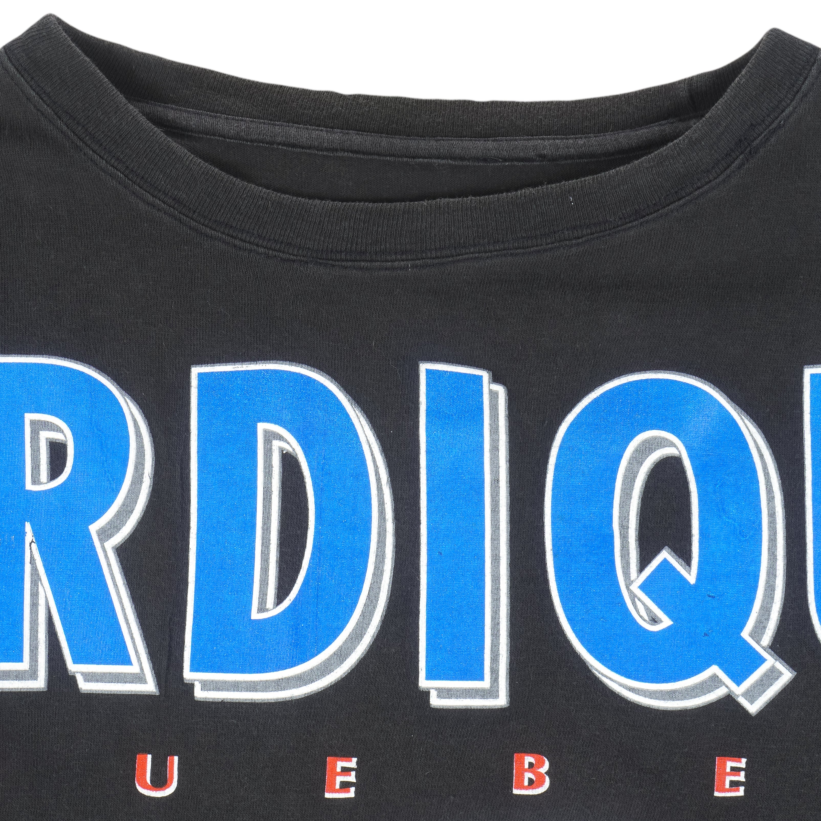 NHL (Ravens)- Quebec Nordiques T-Shirt 1994 Large Vintage Retro Baseball