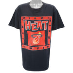 NBA (Home Team) - Miami Heat Single Stitch T-Shirt 1990s X-Large