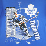 NHL (Hanes) - Toronto Maple Leafs ฺSingle Stitch T-Shirt 1993 Large Vintage Retro Hockey