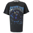 NFL (Nutmeg) - Carolina Panthers Breakout Single Stitch T-Shirt 1993 Large Vintage Retro Football