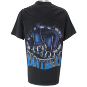 NFL (Nutmeg) - Carolina Panthers Breakout Single Stitch T-Shirt 1993 Large Vintage Retro Football