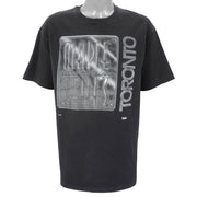 NHL (Hanes) - Toronto Maple Leafs ฺSingle Stitch T-Shirt 1990s X-Large Vintage Retro Hockey