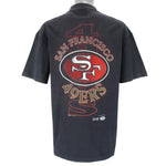 NFL (Bulletin Athletic) - San Francisco 49ers Single Stitch T-Shirt 1990s Large Vintage Retro Football