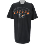 NHL (Salem) - Philadelphia Flyers Single Stitch T-Shirt 1990s X-Large Vintage Retro Hockey