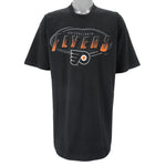 NHL (Salem) - Philadelphia Flyers Single Stitch T-Shirt 1990s X-Large