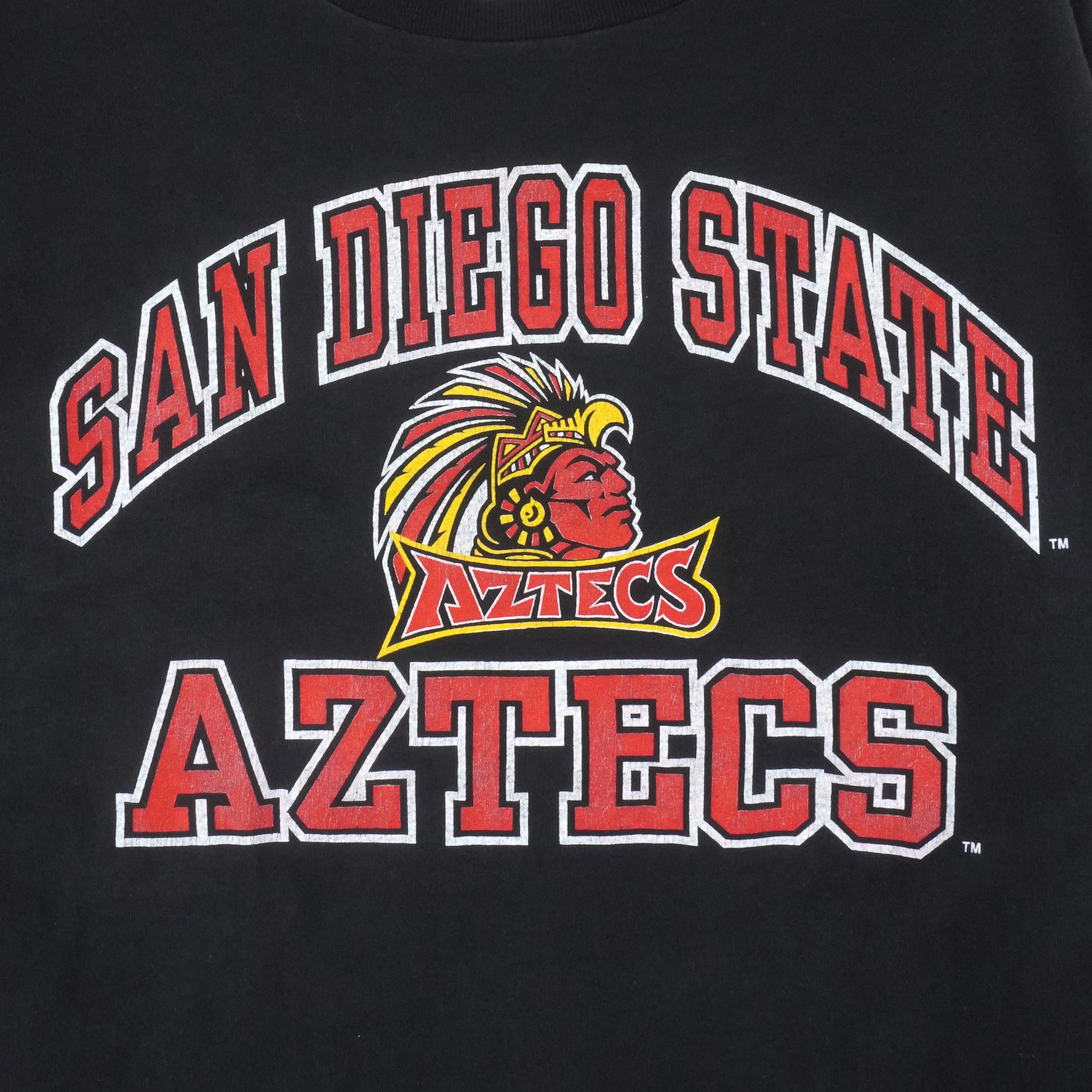 NCAA (Logo 7) - San Diego State Aztecs T-Shirt 1990s XX-Large Vintage Retro College