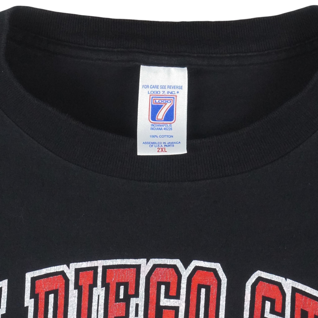 NCAA (Logo 7) - San Diego State Aztecs T-Shirt 1990s XX-Large Vintage Retro College