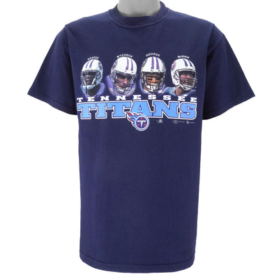 NFL (Joy Athletic) - Tennessee Titans X Players T-Shirt 2001 Large
