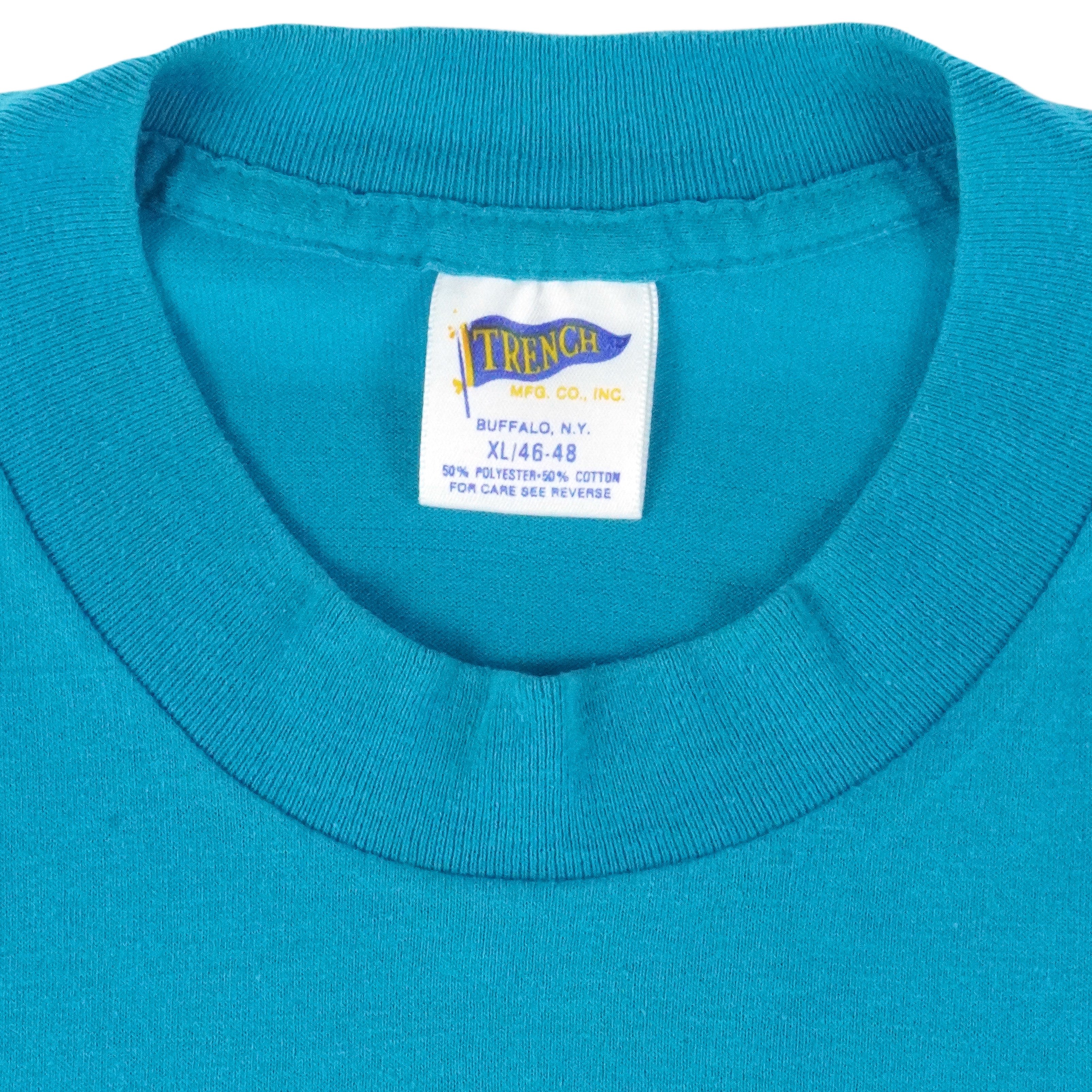 NFL (WLAF) - Sacramento Surge Helmet World League Football T-Shirt 1991 Large Vintage Retro