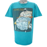 MLB (CSA) - Florida Marlins Locker Room Embroidered T-Shirt 1995 Large