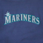 MLB - Seattle Mariners Embroidered T-Shirt 1990s X-Large Vintage Retro Baseball