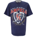 MLB (Locker Line) - California Angels Single Stitch T-Shirt 1993 Large Vintage Retro Baseball