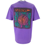 Speedo - Volleyball Single Stitch T-Shirt 1990s X-Large Vintage Retro