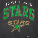 Starter - NHL Dallas Stars Single Stitch T-Shirt 1990s Large Vintage Retro Hockey