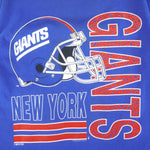 NFL (Competitor) - New York Giants Helmet Single Stitch T-Shirt 1993 Large Vintage Retro Football