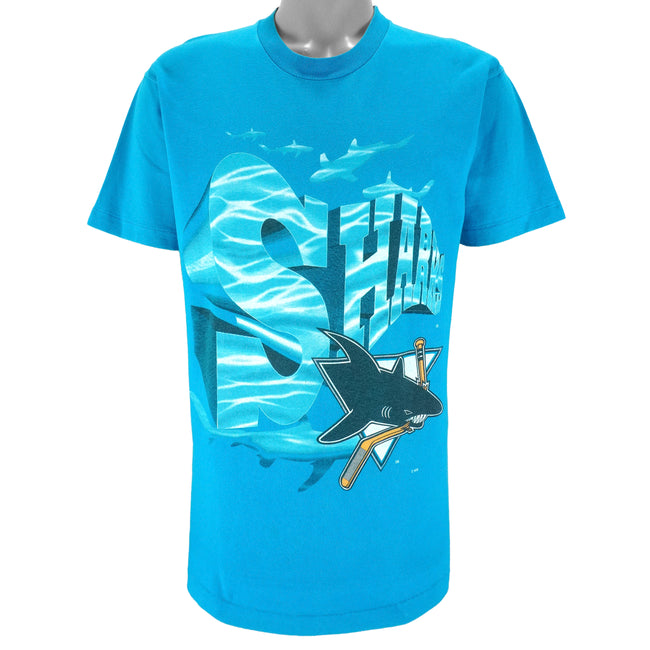 古*き様 90s NHL SAN JOSE SHARKS LOONEY TUNE Vintage San Jose Sharks Taz Looney Tunes Snapback Hockey Hat