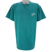 Speedo - Green Big Logo T-Shirt 1998 Large Vintage Retro